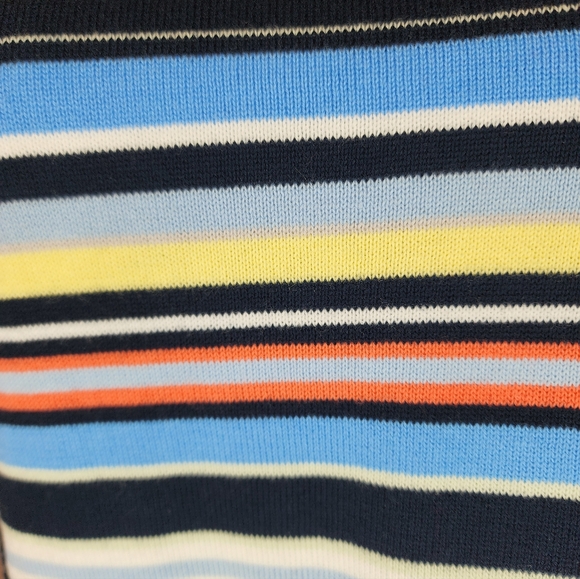 Liz Claiborne Colorful Striped Knit Tank Top NWT - Picture 6 of 8